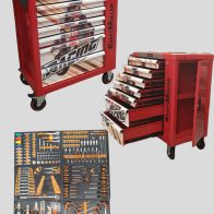 KraftMuller Racing 7/6 Tool Cabinet with 540PCS and EVA Tray