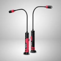 KraftMuller LED Work Lamp - Flexible neck and magnetic base for versatile lighting.