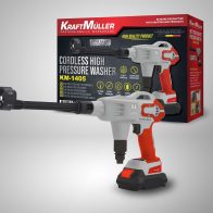 Kraftmuller KM-1405 Cordless hight pressure washer 20V